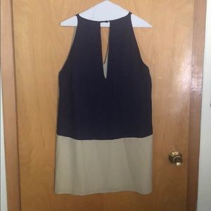 Parker Color Block Minidress